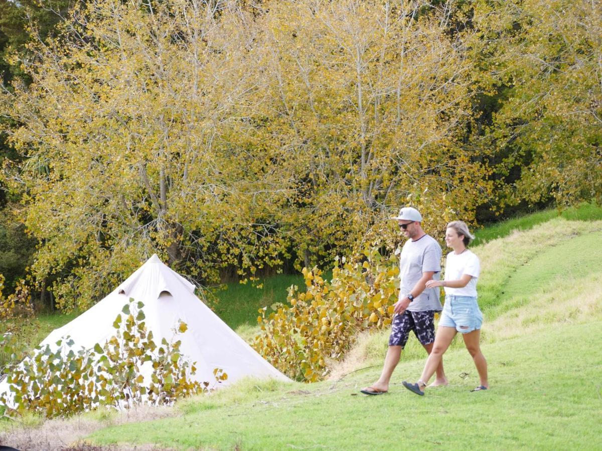 Aotearoa Surf Eco Pods Hotel Te Arai Buitenkant foto