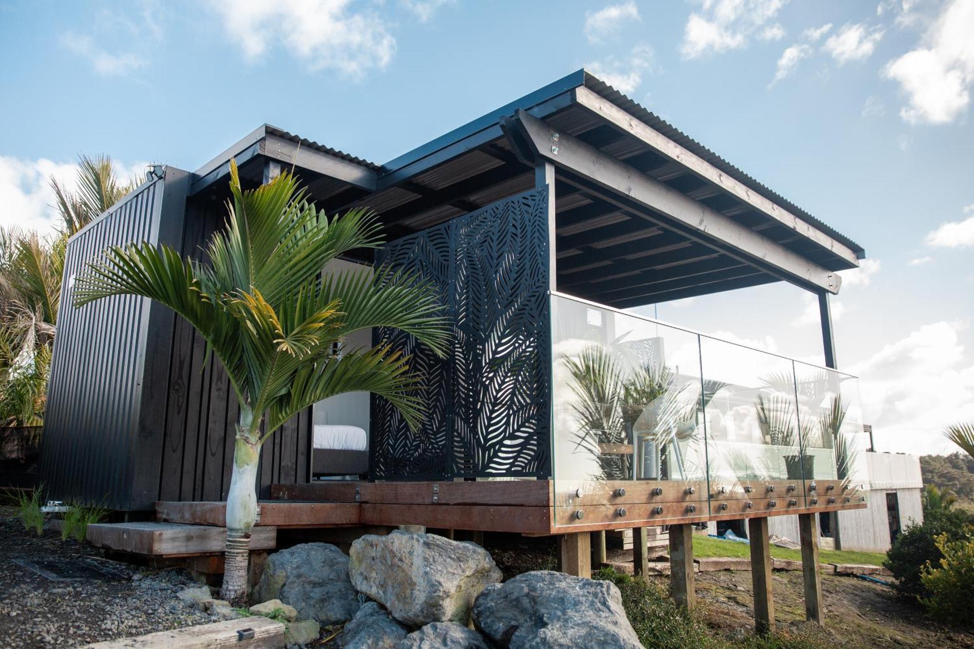 Aotearoa Surf Eco Pods Hotel Te Arai Buitenkant foto