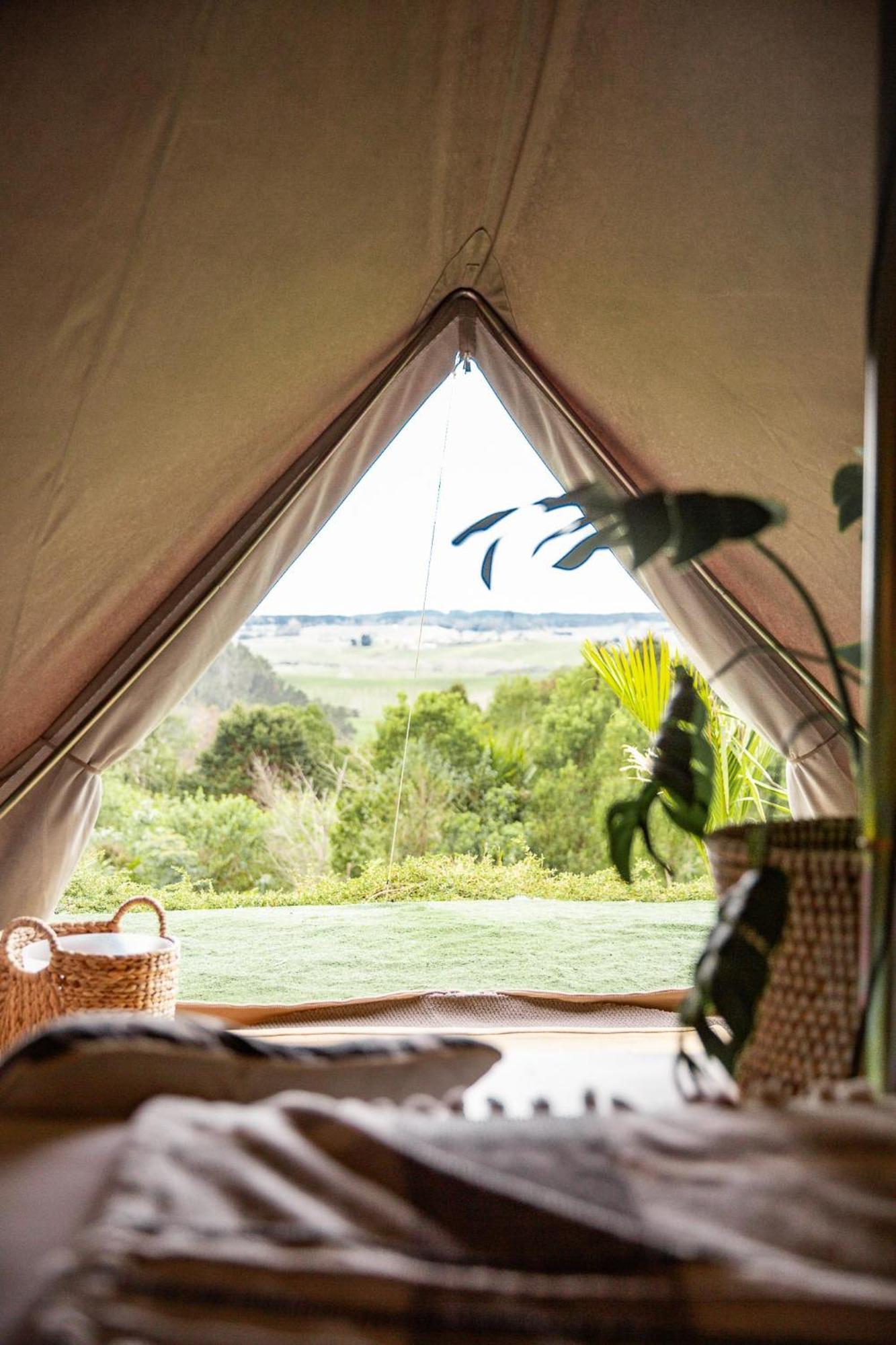 Aotearoa Surf Eco Pods Hotel Te Arai Buitenkant foto
