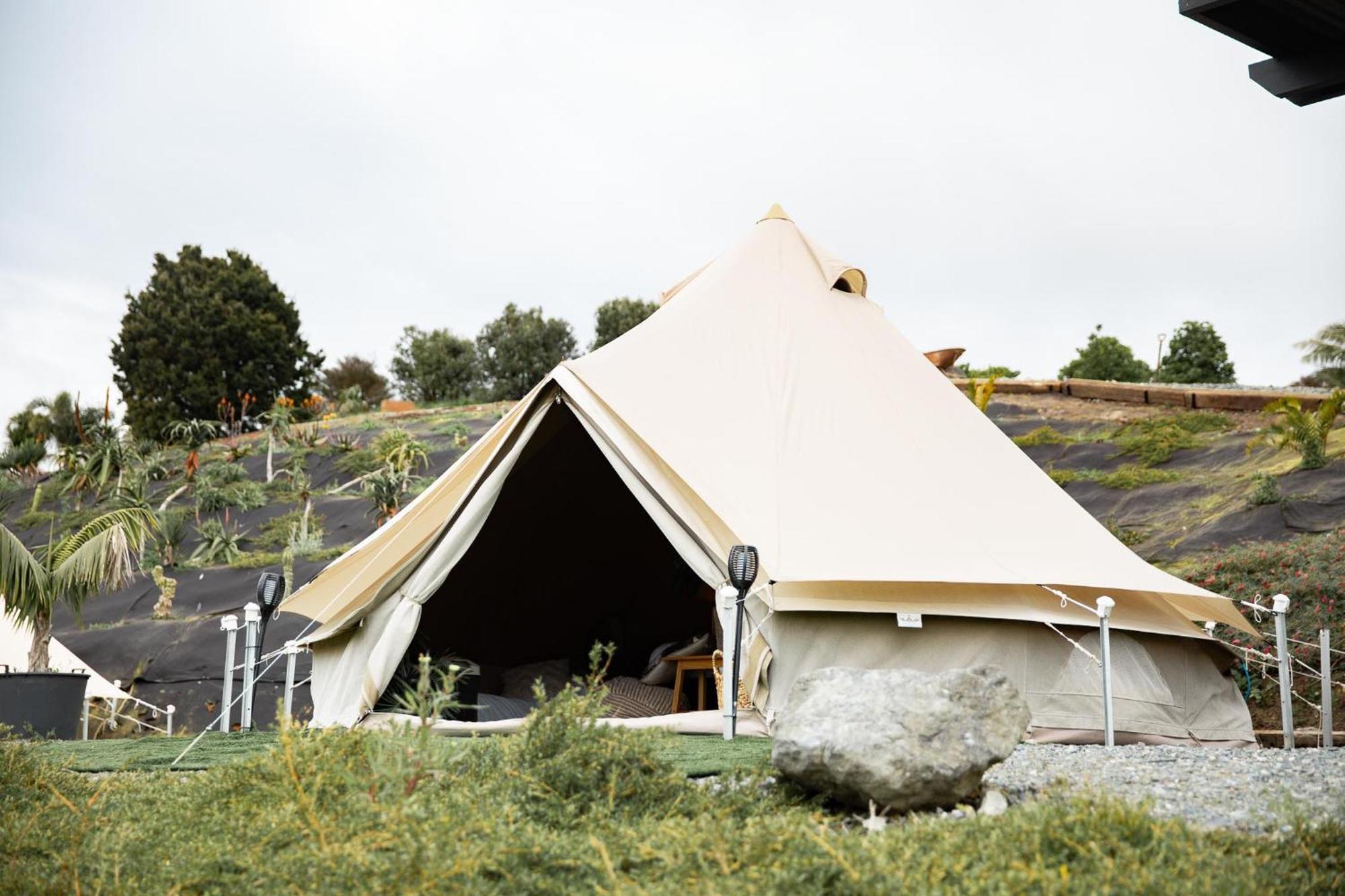 Aotearoa Surf Eco Pods Hotel Te Arai Buitenkant foto