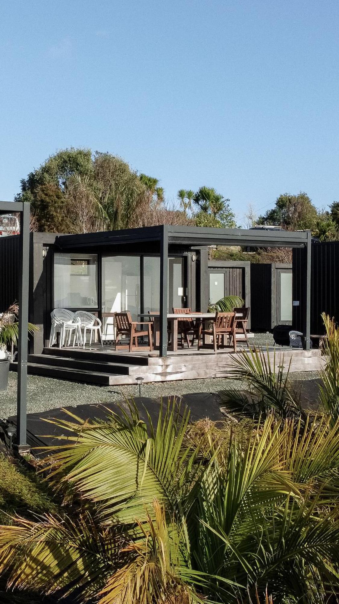 Aotearoa Surf Eco Pods Hotel Te Arai Buitenkant foto